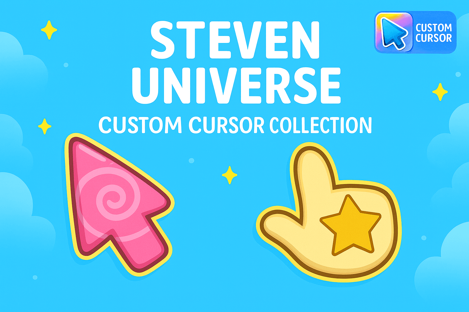 Steven Universe Cursor Collection - Custom cursor collection preview