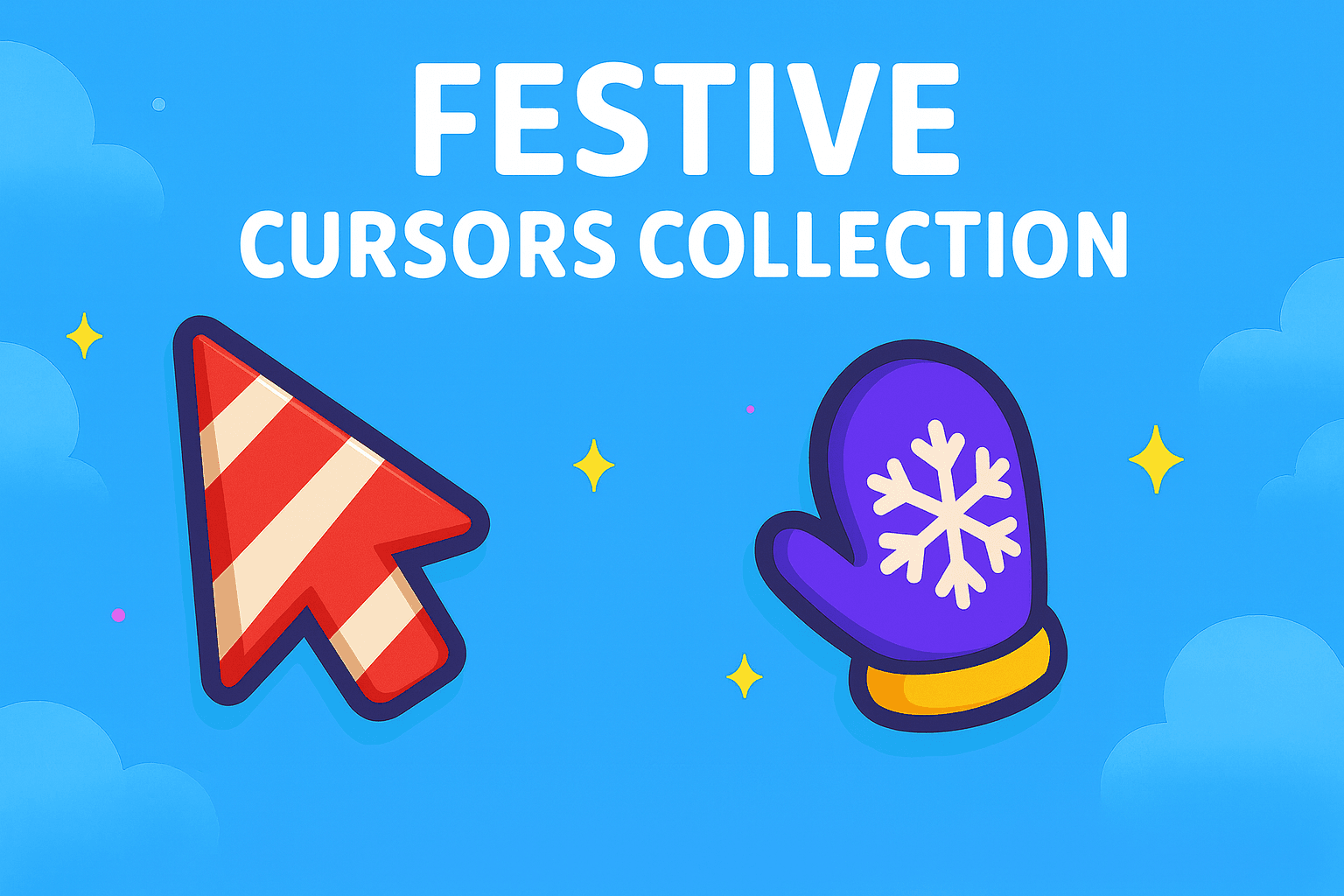 Festive Cursors Collection for Chrome & Edge - Custom cursor collection preview