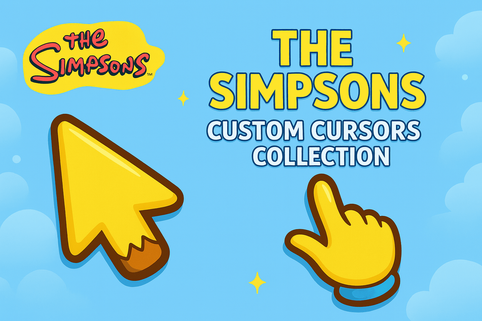 The Simpsons Cursor Collection for Chrome and Edge - Custom cursor collection preview image