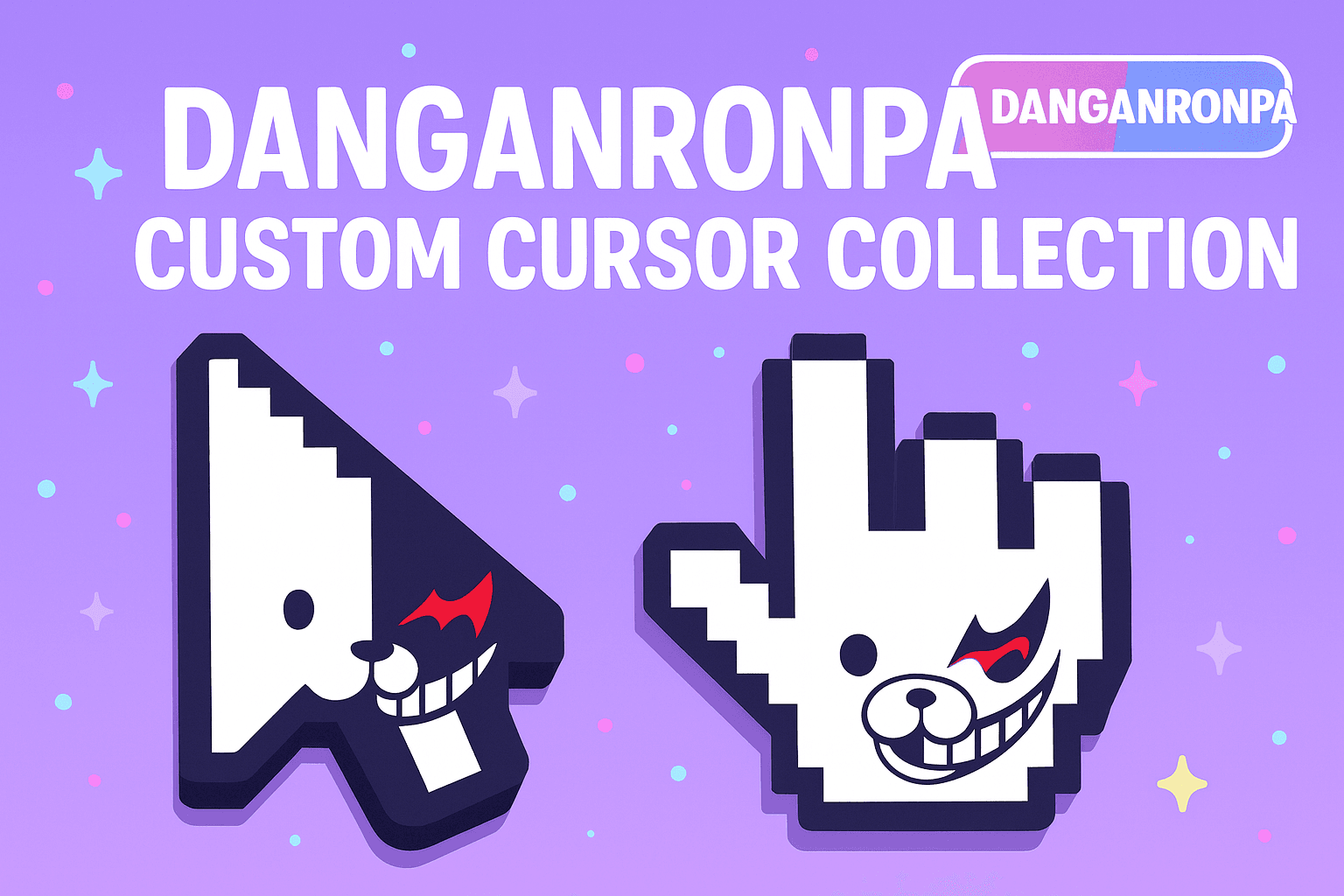 Danganronpa Custom Cursor Collection - Custom cursor collection preview image