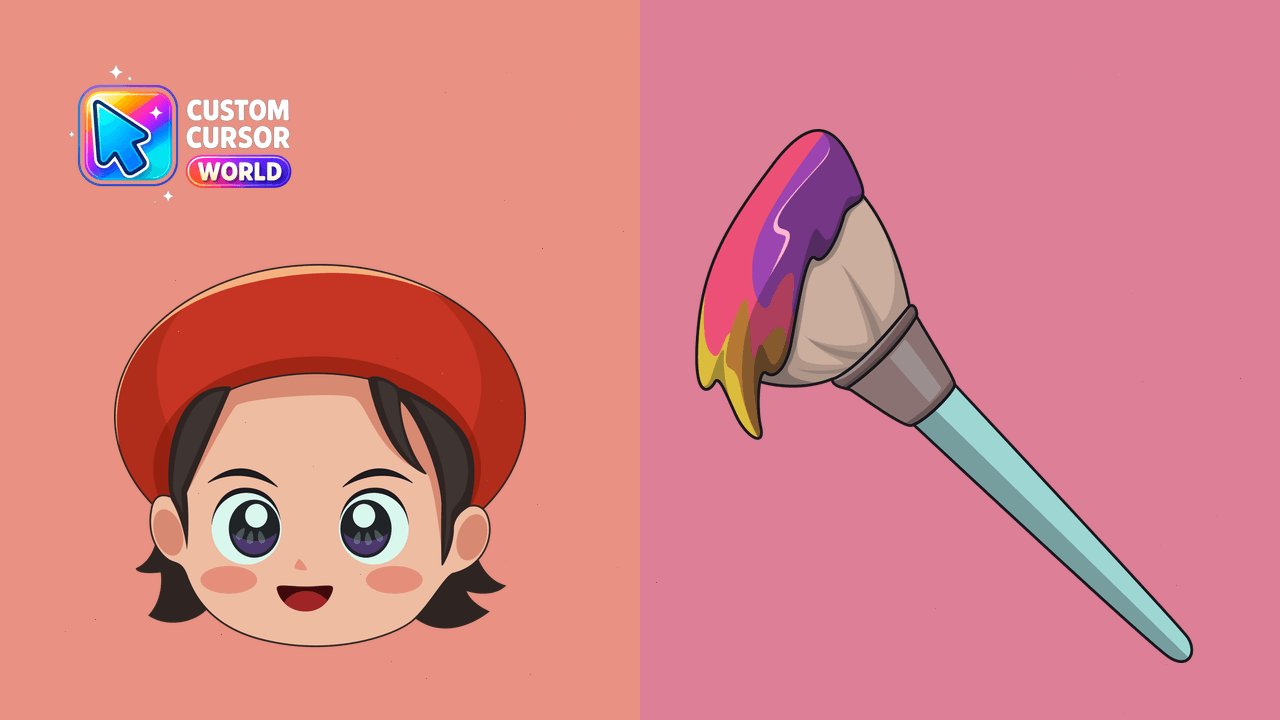 Cursor pack preview: Custom Cursor Pack - Adeleine Collection for Web Browsers
