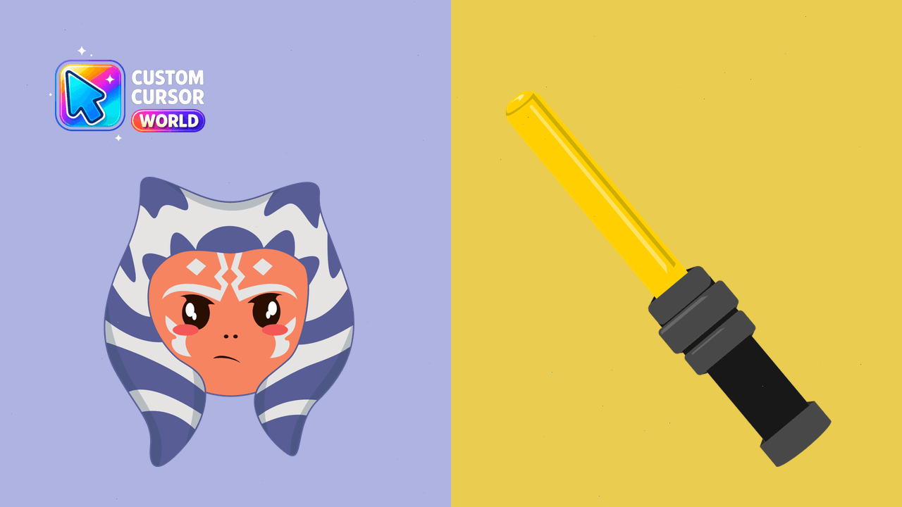 Cursor pack preview: Ahsoka Tano Custom Cursor Pack