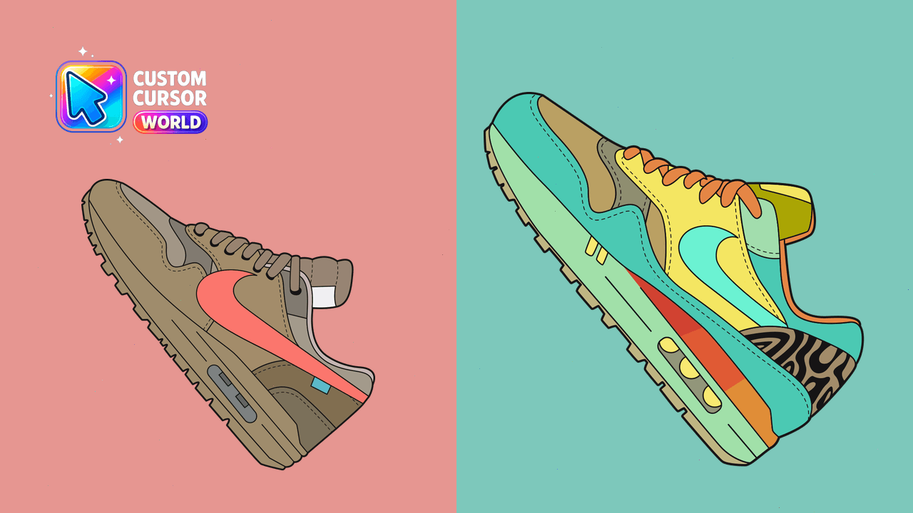Cursor pack preview: Custom Cursor Pack - Air Max Inspired Designs