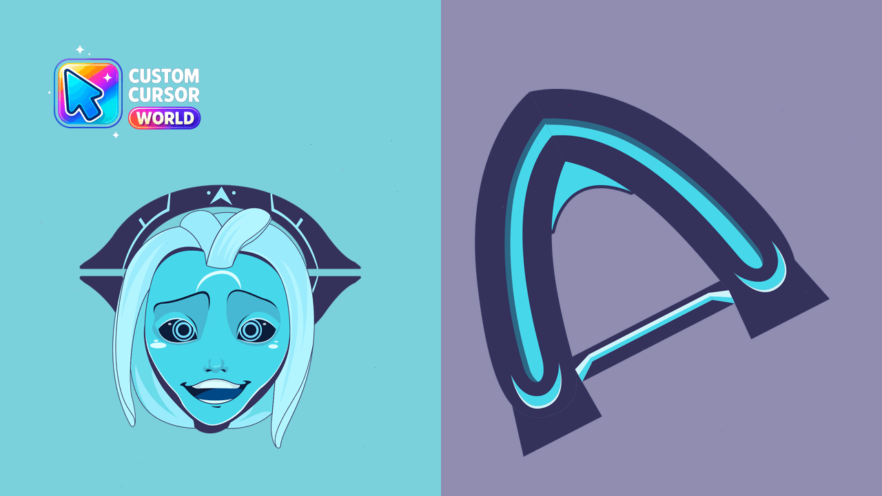 Cursor pack preview: Aja Tarron Custom Cursor Pack for Chrome & Edge