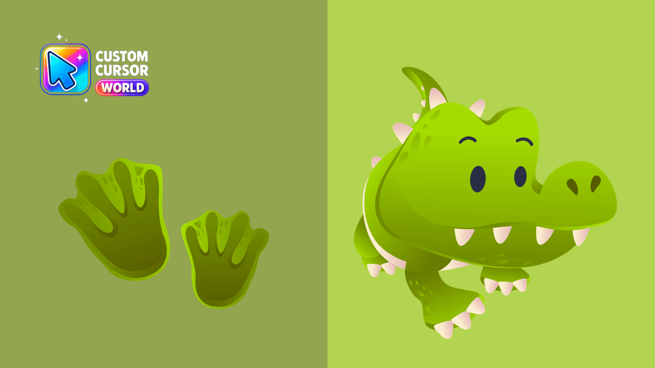 Cursor pack preview: Custom Alligator Cursor Pack