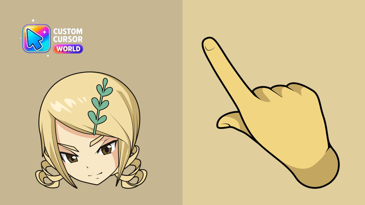 Cursor pack preview: Custom Cursor Amira Pack for Edens Zero