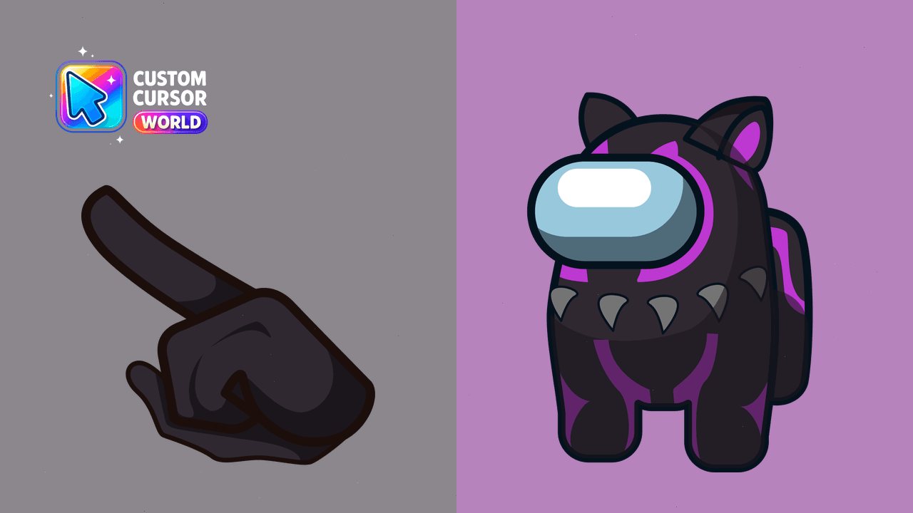 Cursor pack preview: Black Panther Custom Cursor Pack