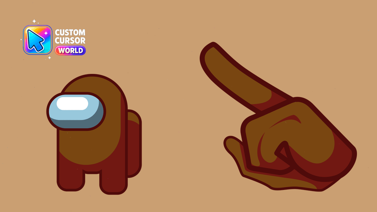 Cursor pack preview: Custom Cursor Pack for Among Us