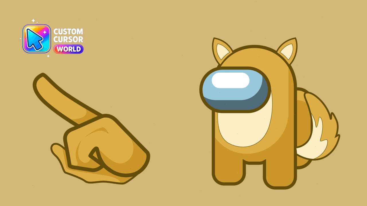Cursor pack preview: Custom Fox Cursor Pack for Chrome & Edge