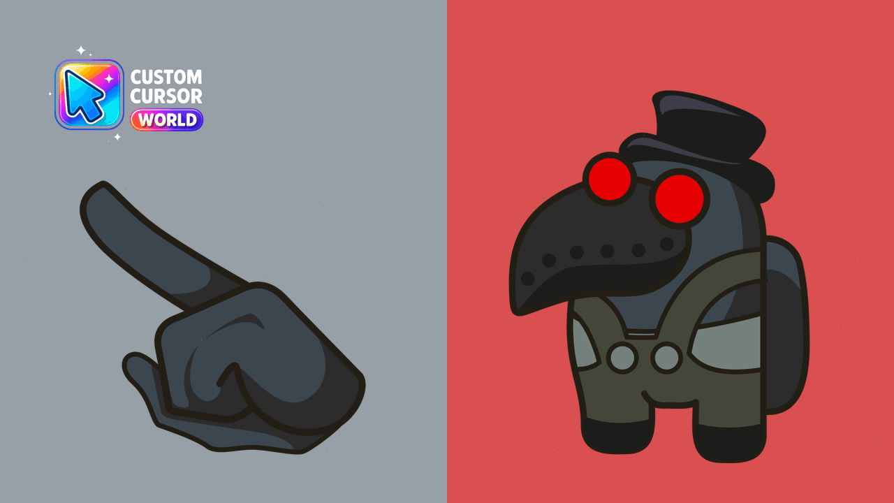Cursor pack preview: Plague Doctor Custom Cursor Pack