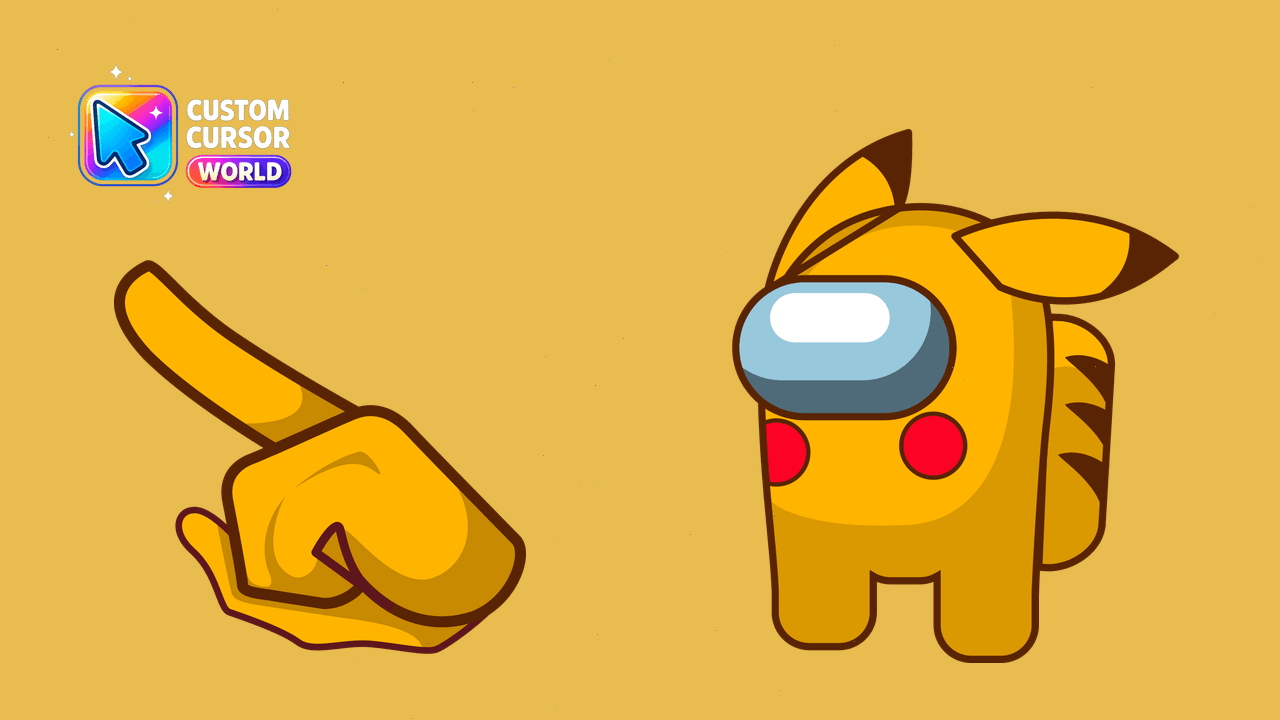 Cursor pack preview: Pokemon Custom Cursor Pack - Among Us Skin