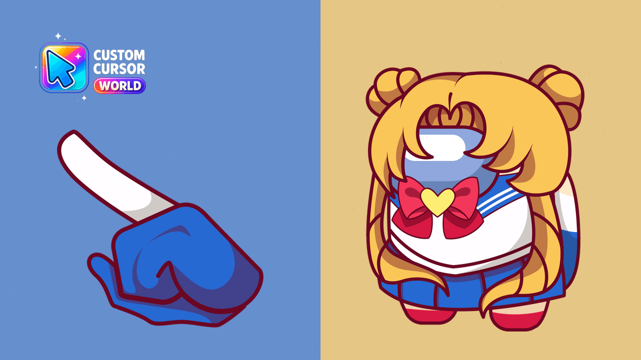 Cursor pack preview: Sailor Moon Custom Cursor Pack