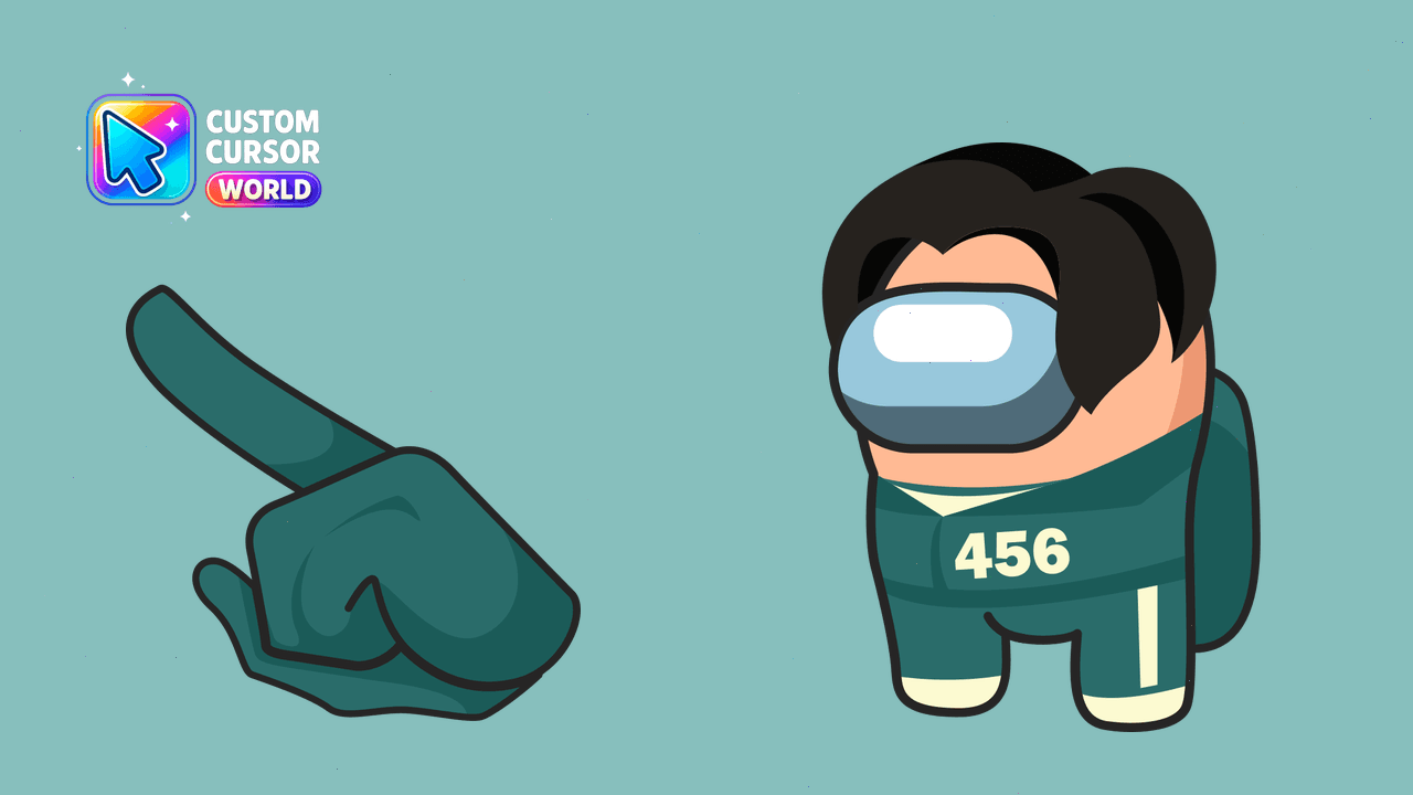 Cursor pack preview: Custom Cursor Pack - Among Us Gi-Hun Character