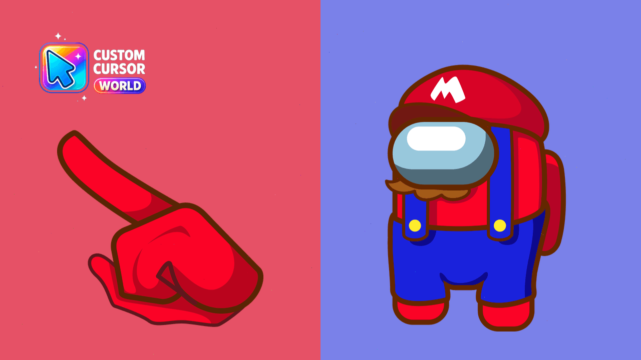 Cursor pack preview: Super Mario Custom Cursor Pack