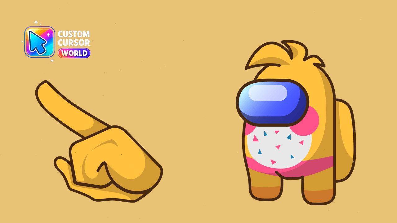 Cursor pack preview: Custom Chica Cursor Pack for Chrome & Edge