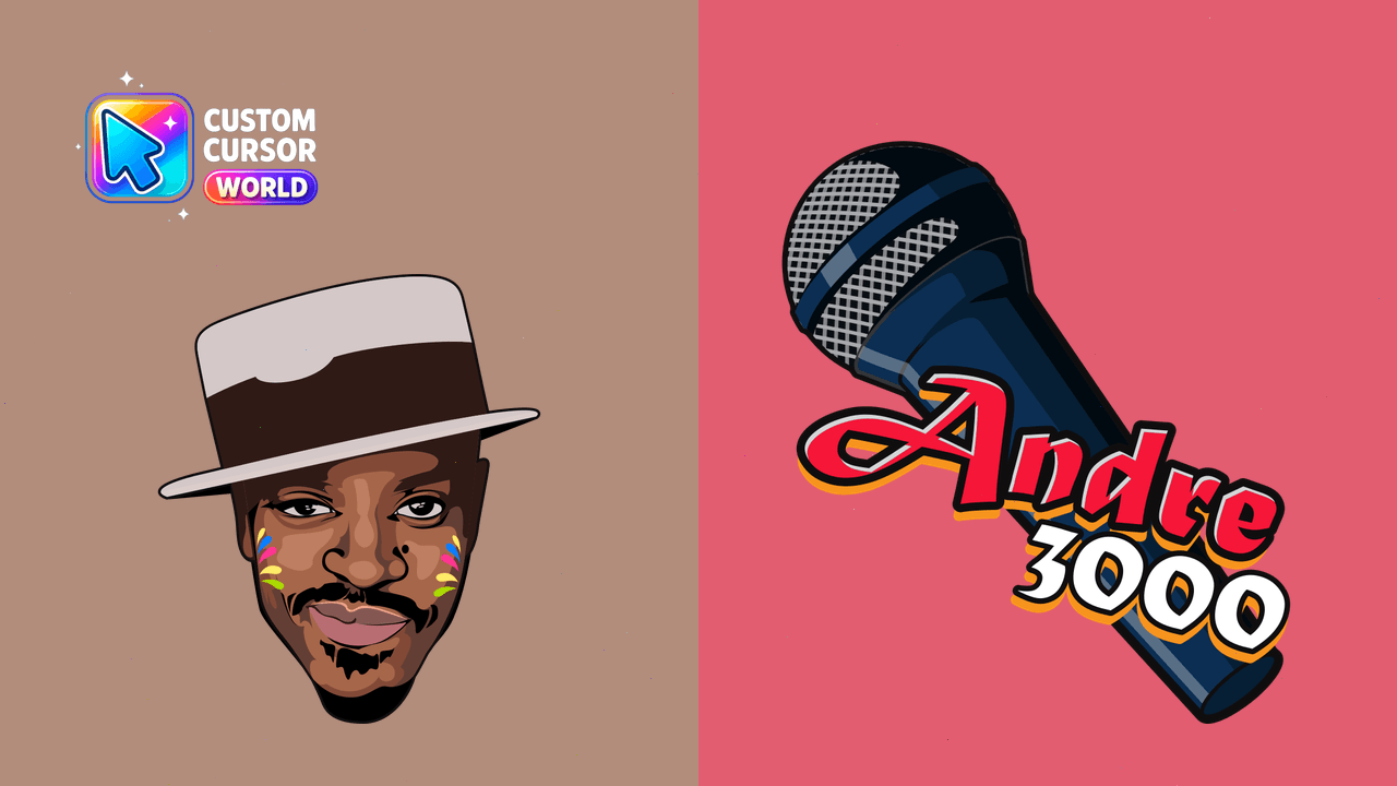 Cursor pack preview: Andre 3000 Custom Cursor Pack