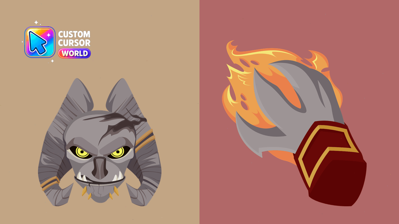 Cursor pack preview: Custom Angor Rot Cursor Pack for Chrome and Edge