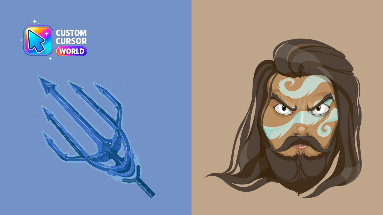 Cursor pack preview: Aquaman Anger Cursor Pack