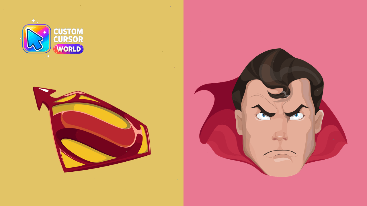 Cursor pack preview: Rageful Superman Cursor Pack