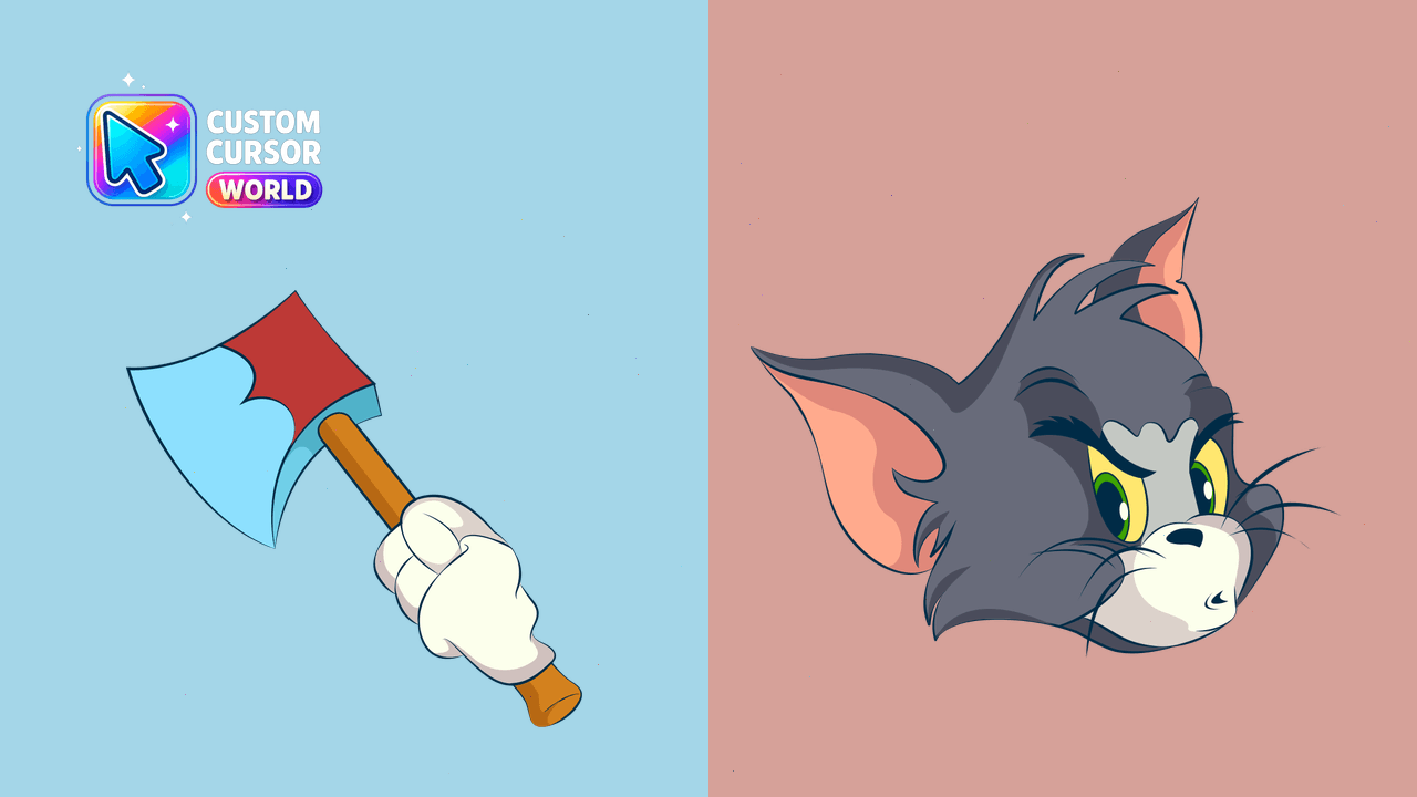 Cursor pack preview: Angry Tom Cursor Pack for Chrome & Edge
