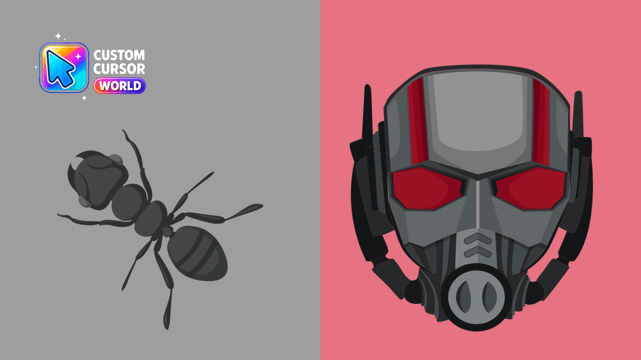 Cursor pack preview: Ant-Man Custom Cursor Pack