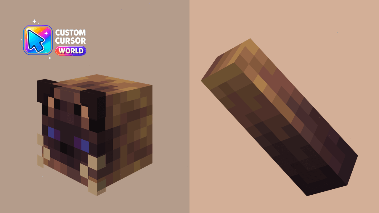 Cursor pack preview: Antfrost Custom Minecraft Cursor Pack for Chrome