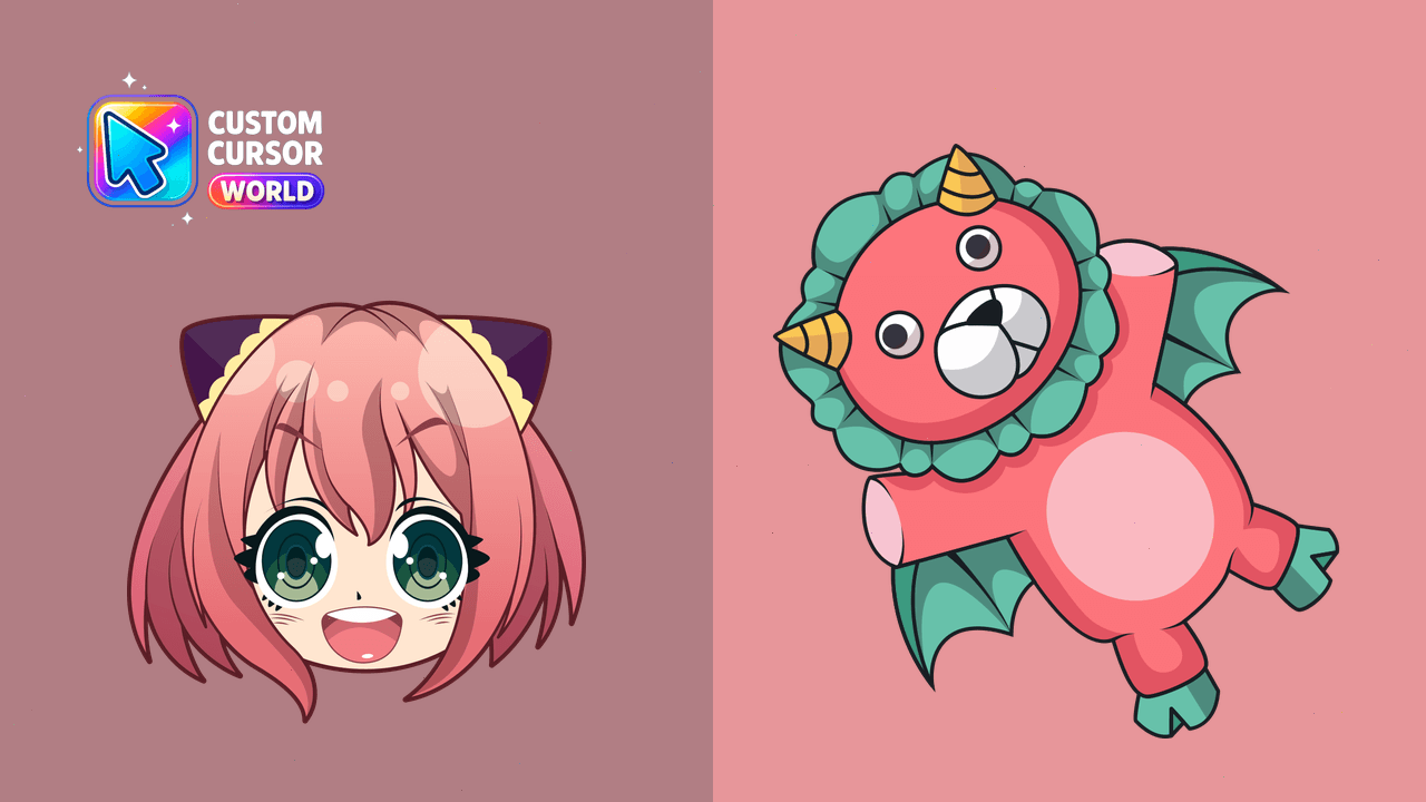 Cursor pack preview: Anya Forger Cursor Pack