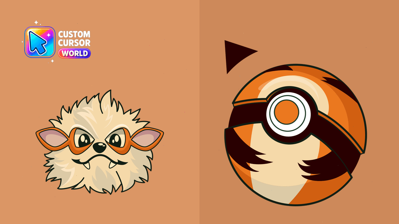 Cursor pack preview: Arcanine Cursor Pack