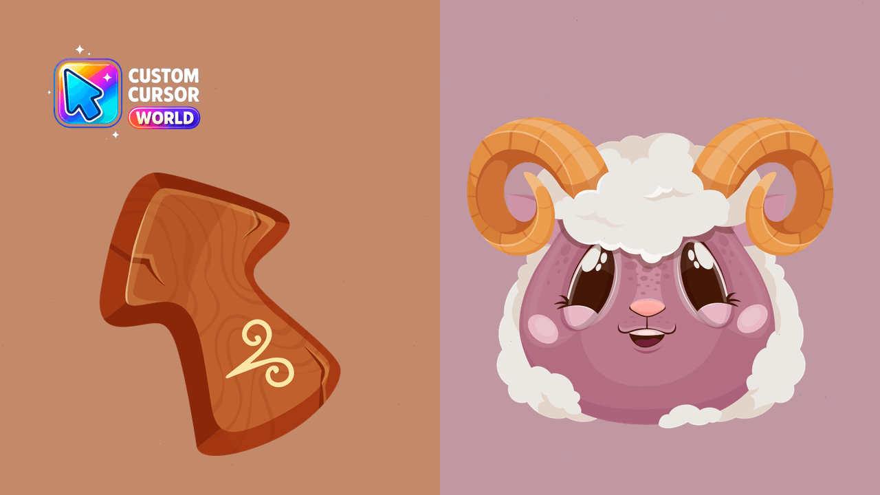 Cursor pack preview: Aries Custom Cursor Pack