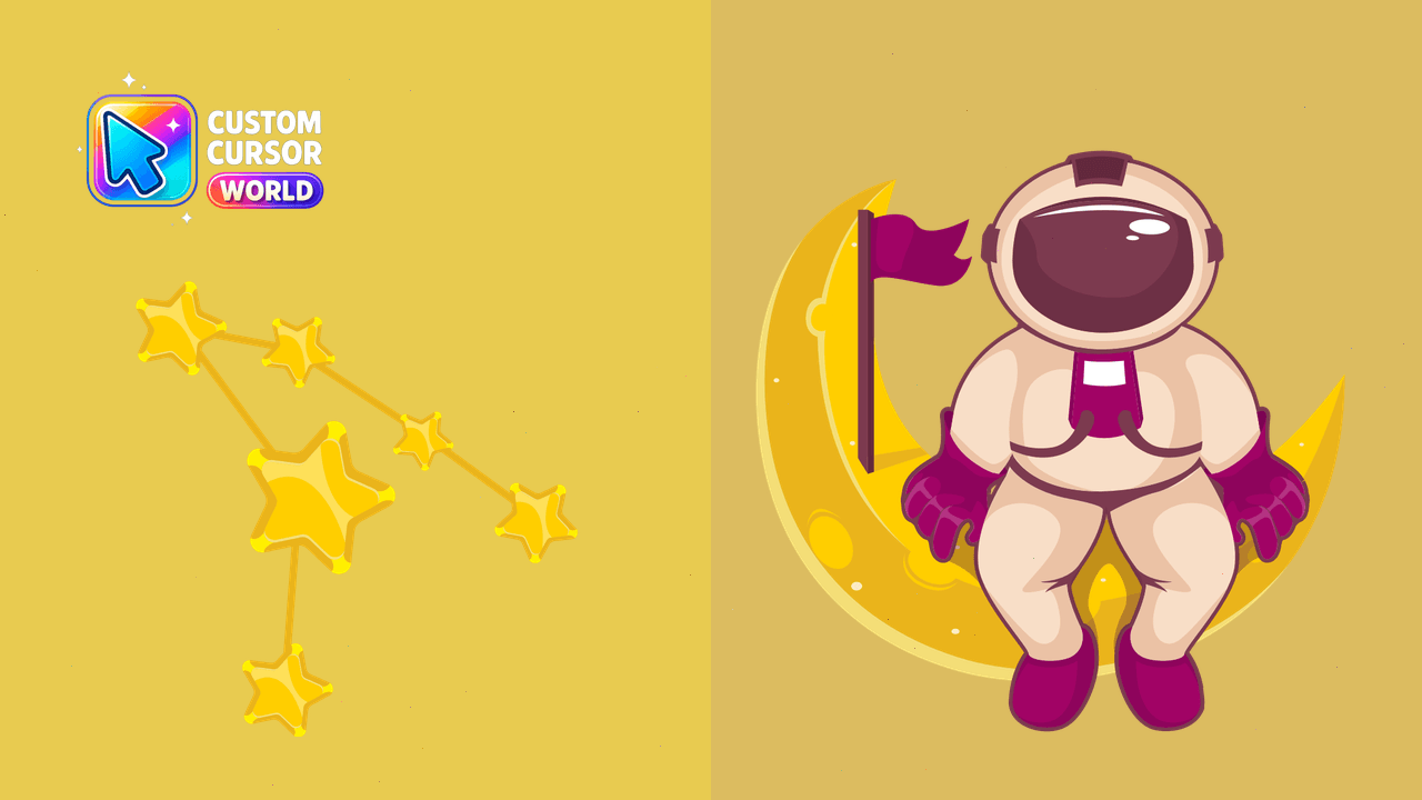 Cursor pack preview: Astronaut Cursor Pack