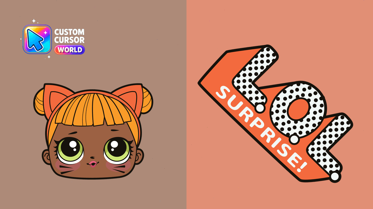 Cursor pack preview: Baby Cat Custom Cursor Pack for Chrome and Edge