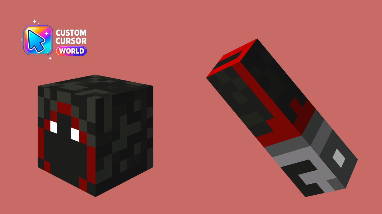 Cursor pack preview: Minecraft-Style Cursor Pack