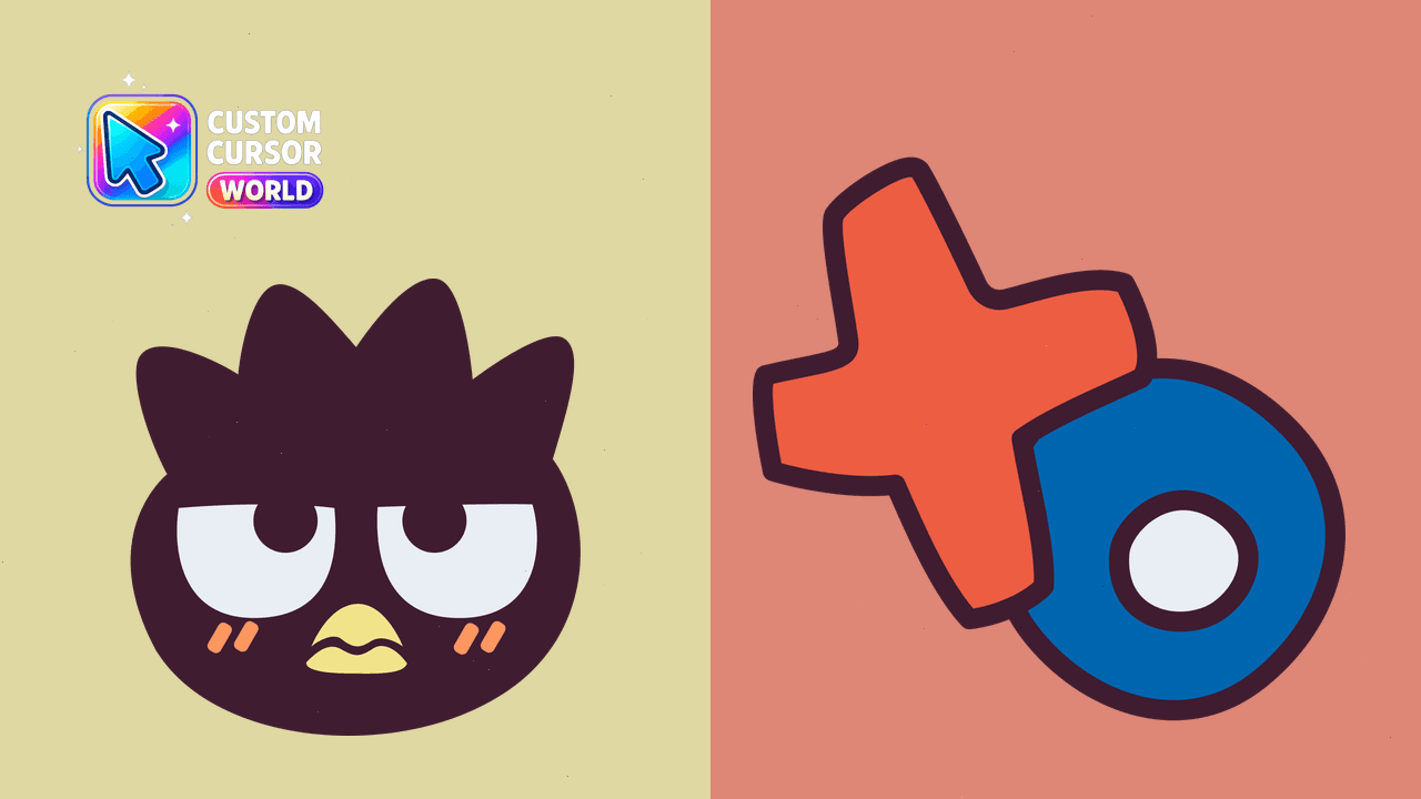 Cursor pack preview: Badtz-Maru Custom Cursor Pack for Chrome & Edge
