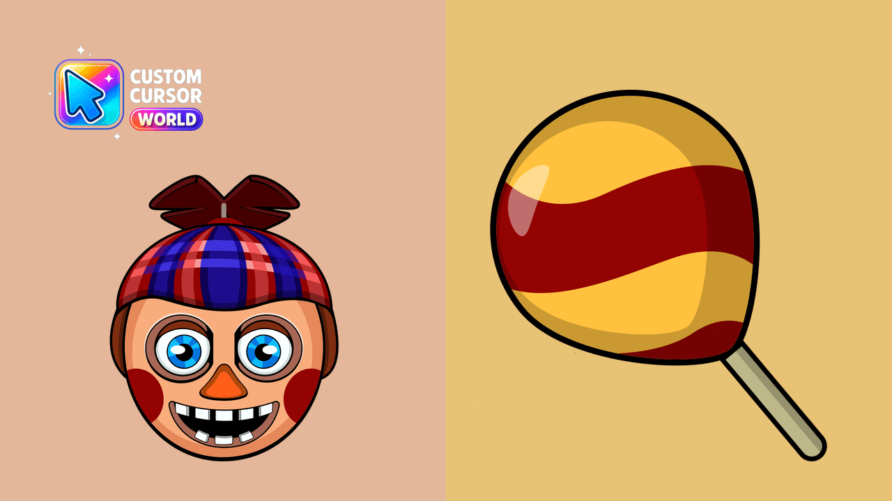 Cursor pack preview: Balloon Boy Custom Cursor Pack