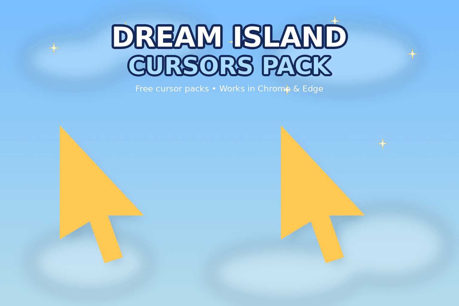 Dream Island Cursors Collection - Custom cursor collection preview