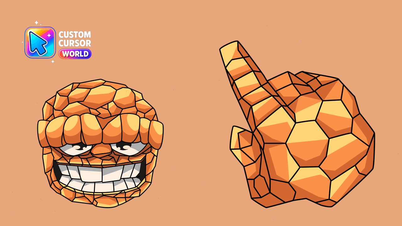 Cursor pack preview: Superhero Cursor Pack - Ben Grimm for Chrome