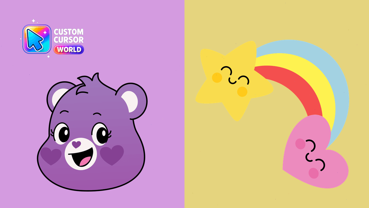 Cursor pack preview: Custom Cursor Pack for Chrome & Edge - Best Friend Bear