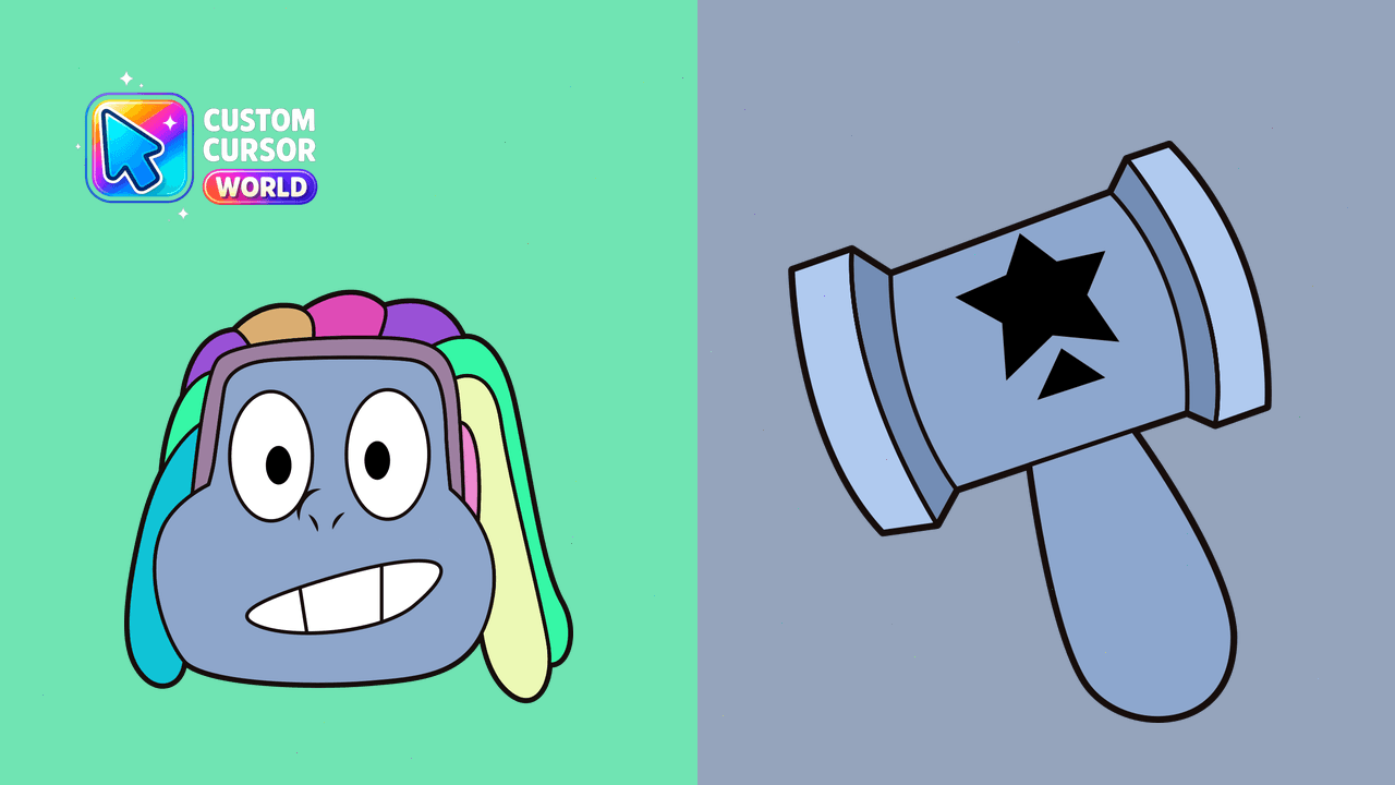 Cursor pack preview: Custom Cursor Pack - Bismuth Inspired Designs