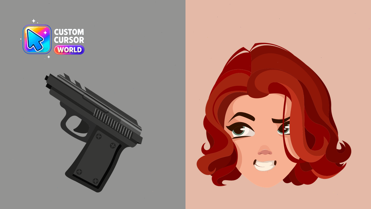 Cursor pack preview: Black Widow Cursor Pack