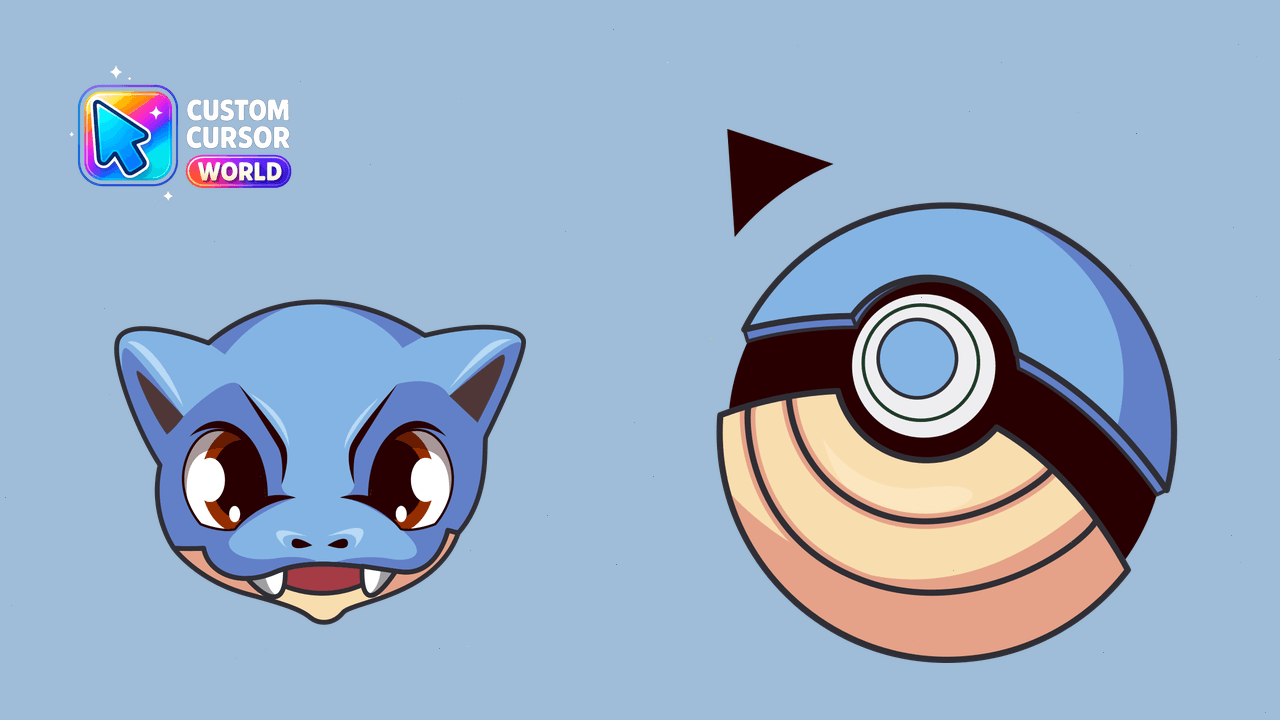 Cursor pack preview: Blastoise Custom Cursor Pack