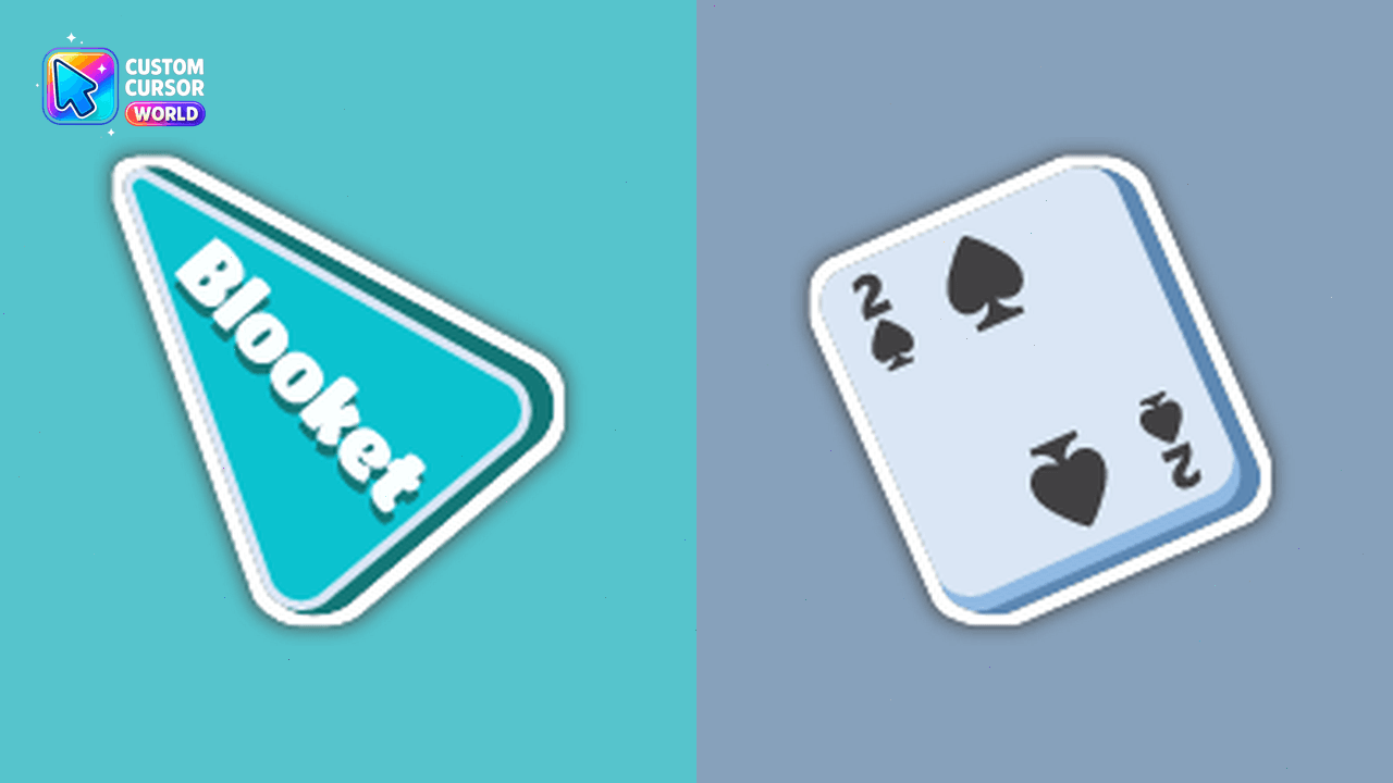 Cursor pack preview: Blooket Two of Spades