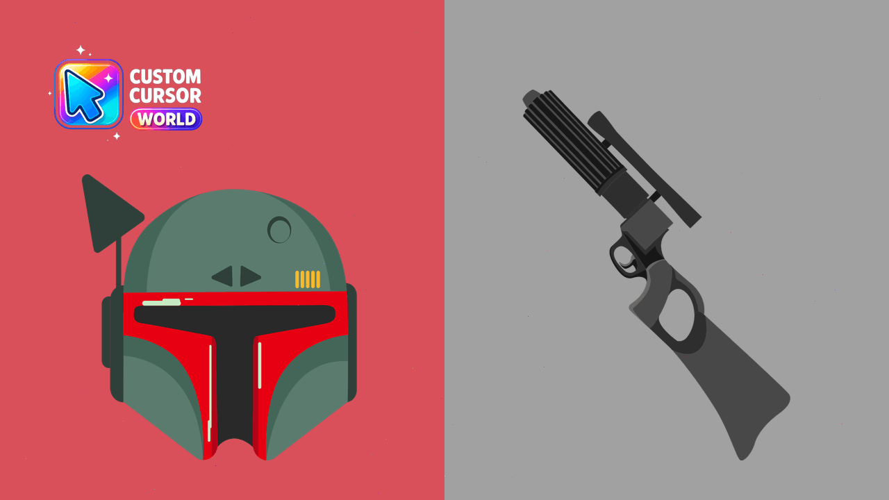 Cursor pack preview: Star Wars Boba Fett Custom Cursor Pack