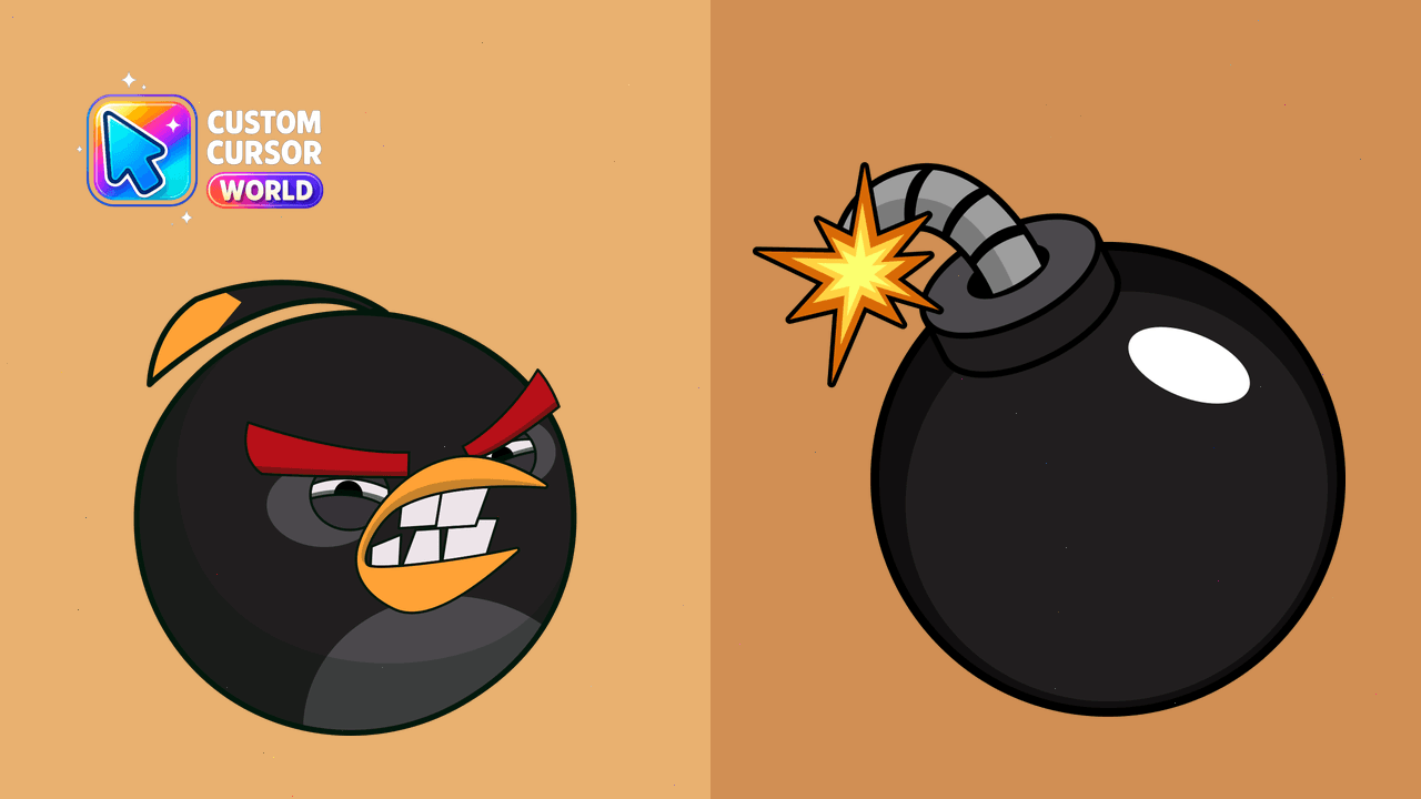 Cursor pack preview: Bomb Cursor Pack