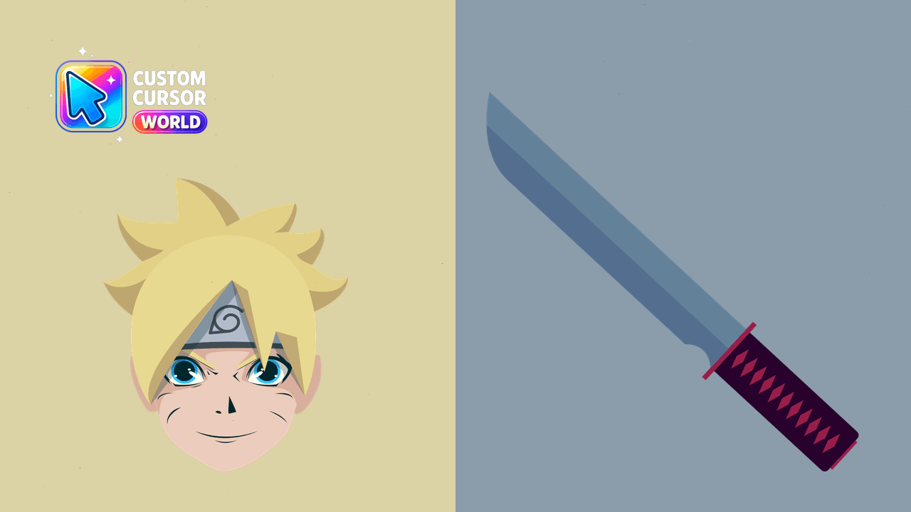 Cursor pack preview: Boruto Custom Cursor Pack