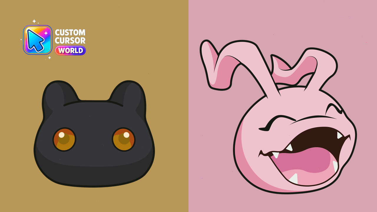 Cursor pack preview: Digimon Botamon & Koromon Cursor Pack