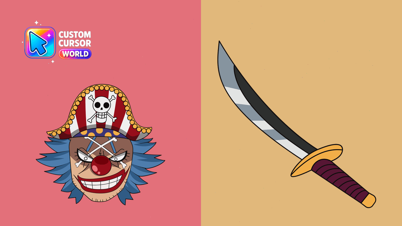 Cursor pack preview: Buggy Pirate Cursor Pack