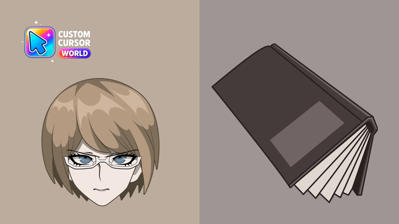 Cursor pack preview: Byakuya Togami Custom Cursor Pack for Windows