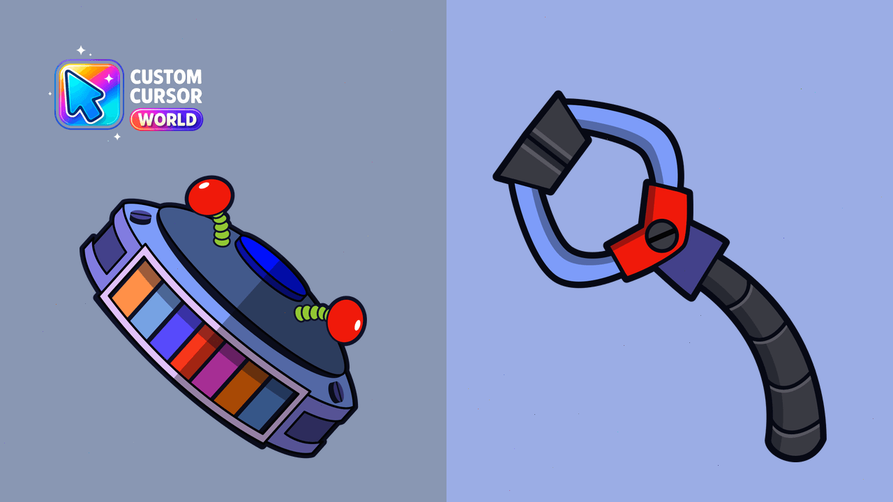 Cursor pack preview: Custom Cursor Pack - Candy Cadet from Five Nights at Freddy'