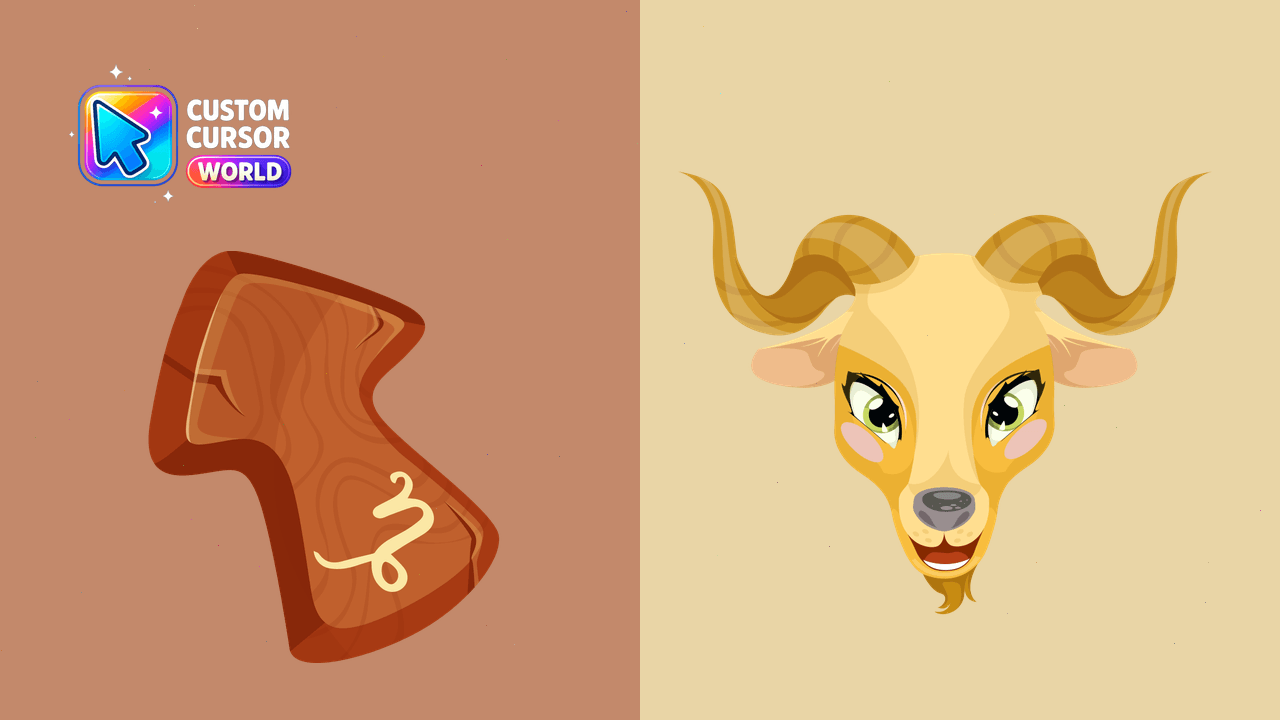 Cursor pack preview: Capricorn Custom Cursor Pack