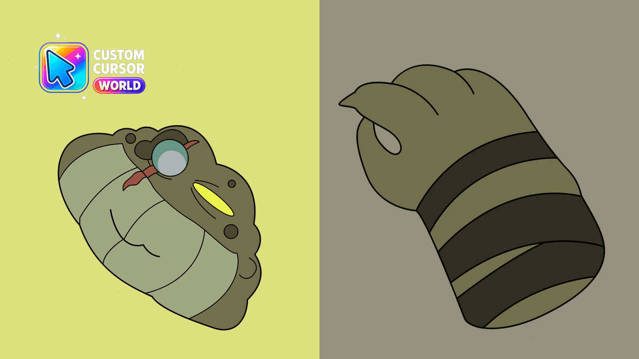 Cursor pack preview: Captain Grime Custom Cursor Pack